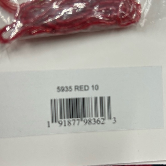 Mac Duggal 5935 NWT Red Scoop Neck Embellished Beaded Fringe Dress - Picture 11 of 12